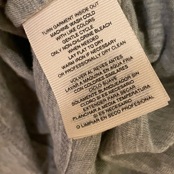 One Shoulder Grey Tank - Picture 4 of 6